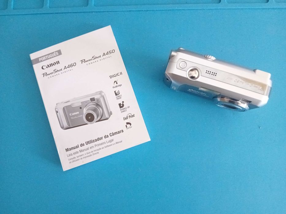 Manual e Maquina Fotográfica Canon