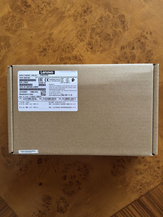 Док-станция Lenovo ThinkPad Thunderbolt 3 Dock Gen 2 (40ANY230EU)