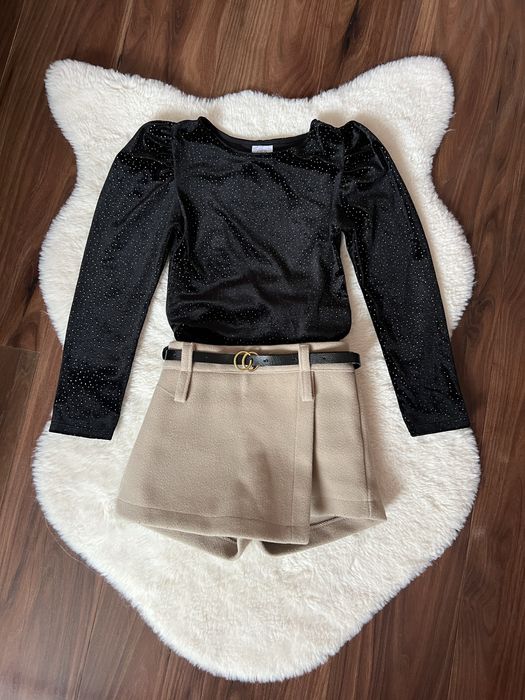 Боді zara , юбка шорти