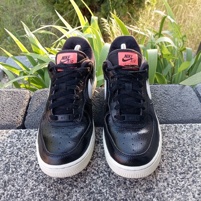 Buty Nike Air Force Czarne Sneakersy Oryginalne Rozmiar 39