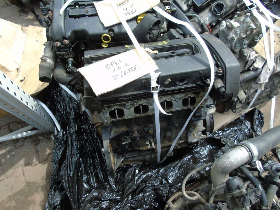 Silnik Na Części 1.6 16V Opel Astra H Zafira B Z16Xer