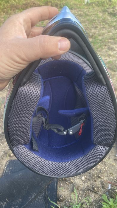 Capacete criança mini moto