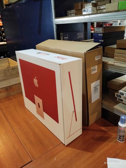 APPLE iMac M1 Pink różowy 24" 4,5K 8 CPU 8 GPU 8GB RAM 256GB SSD