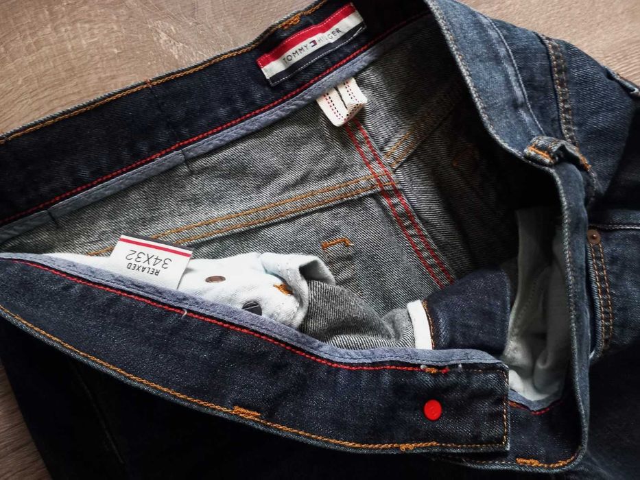 tommy hilfiger чоловічі сині джинси XL 54