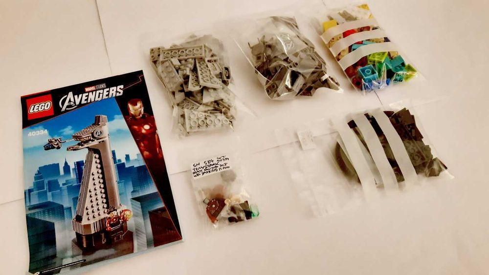 Lego Marvel 40334 Avengers Tower em peças novas