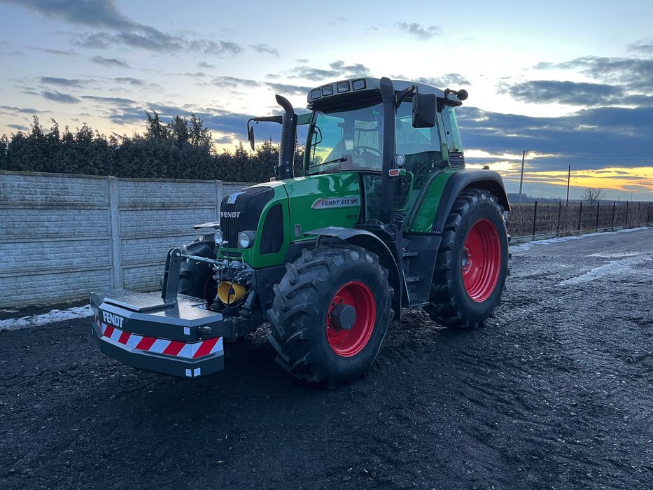 Fendt 415 Vario z nawigacją