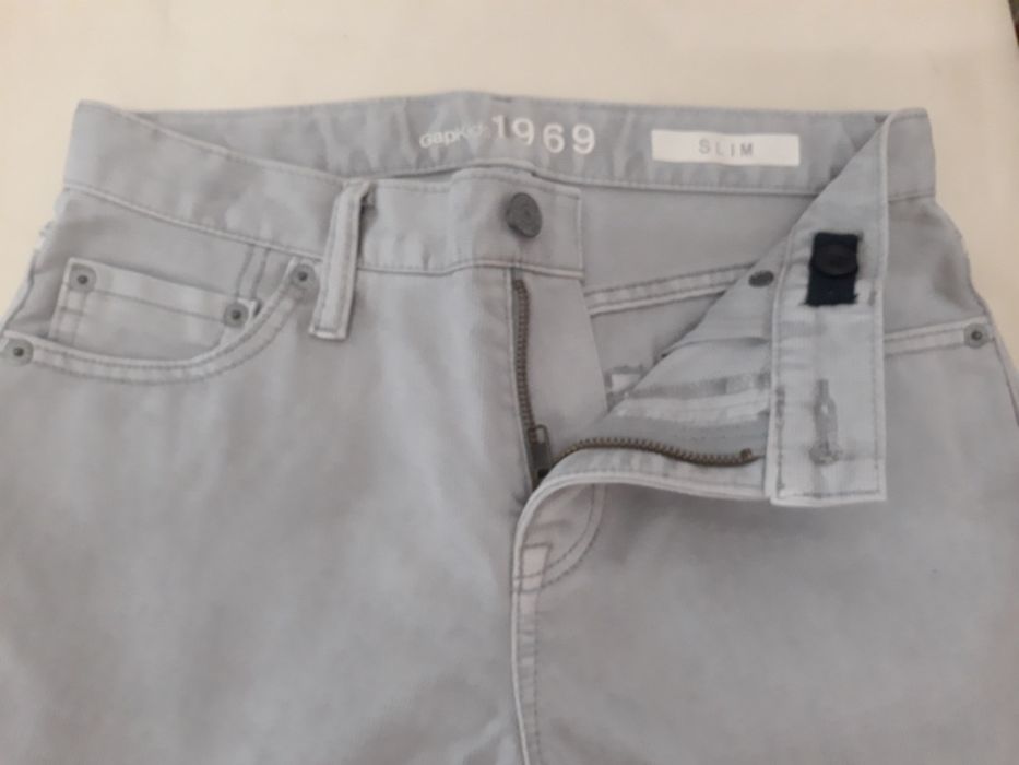 Calças cinza Gap 14 anos