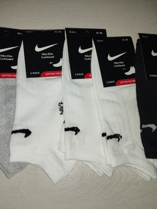 Nike skarpetki krótkie
