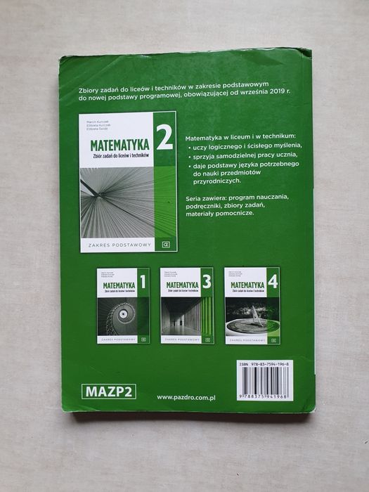 Matematyka 2 zbiór zadań