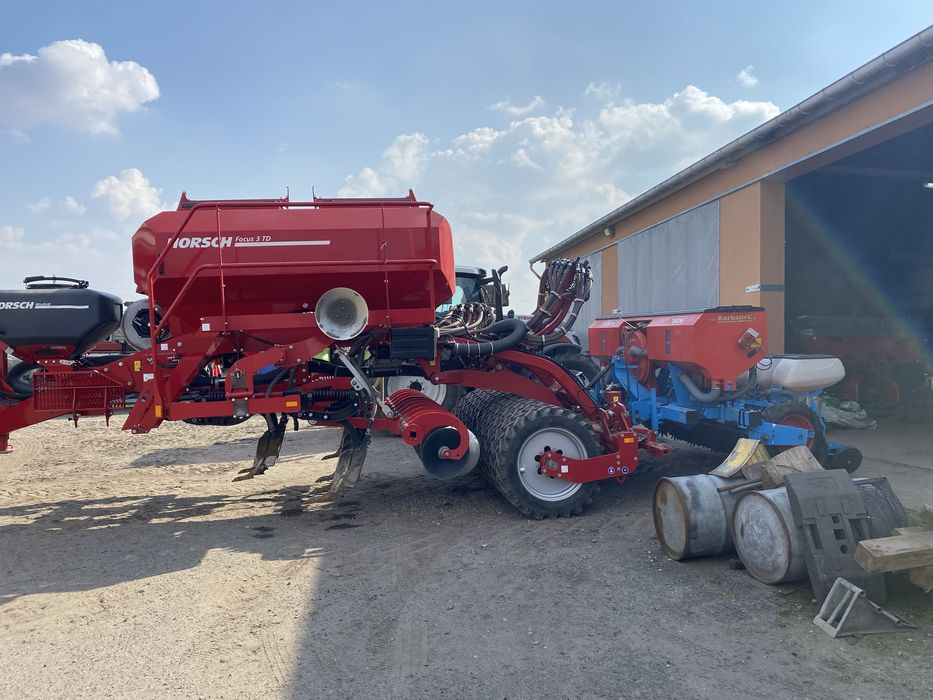 Produkcja tuza ( adapteru ) do horsch focus