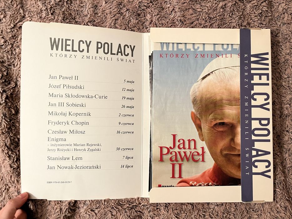 Segregator zbiór kolekcja wielcy Polacy | Gazeta Wyborcza