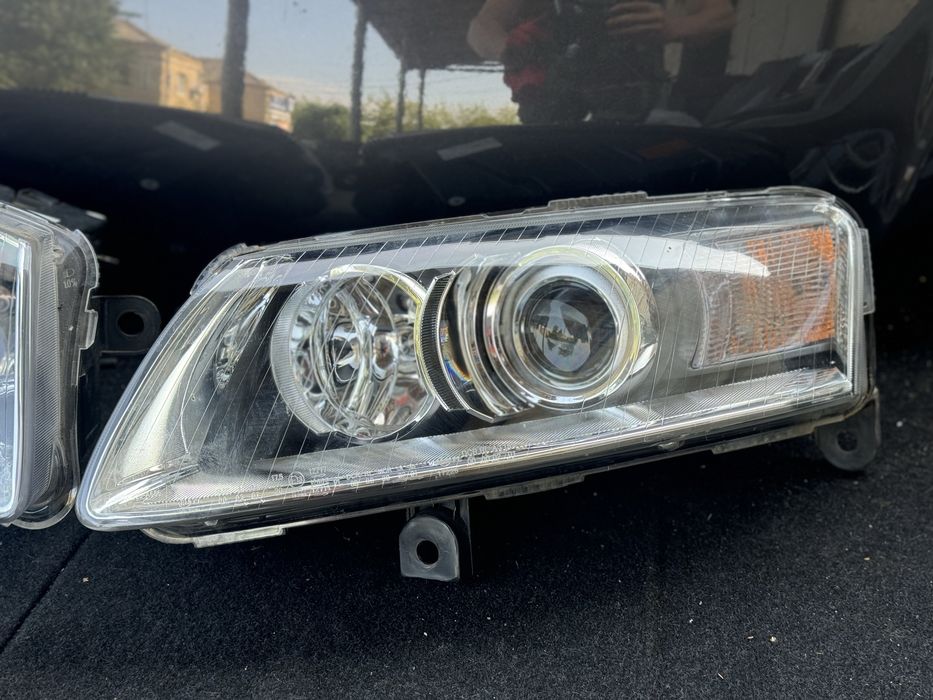 Фари ксенон Audi a6 c6 фара оптика ауді а6 с6 TYC лінзи