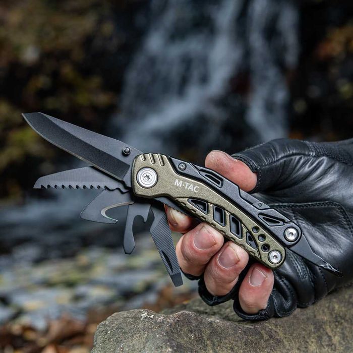 M-Tac мультитул Type 2 Green/Black