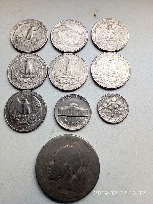 Коллекция монет, доллар