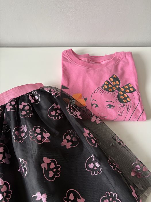 Bluzeczka spódniczka tutu Nickelodeon komplet Heloween dla dziewczynki