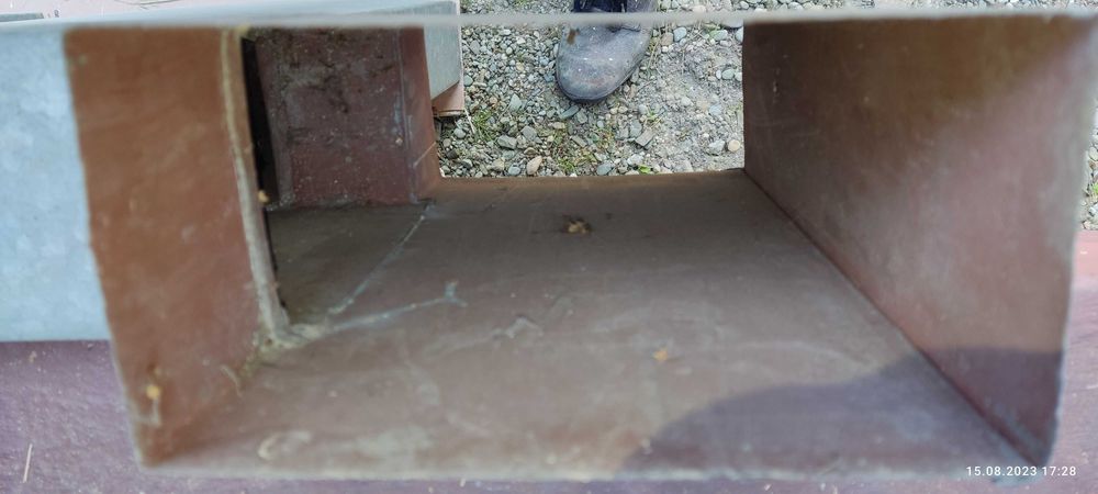 Wkład do komina ocynk