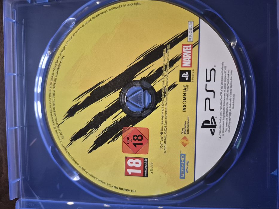 Wolverine ps5 jak nowa