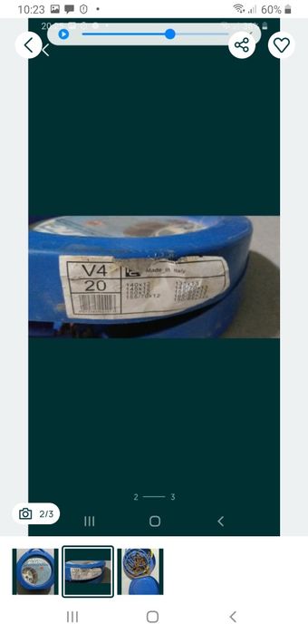 Łańcóch śniegowy 20v40  KPL 4 koła