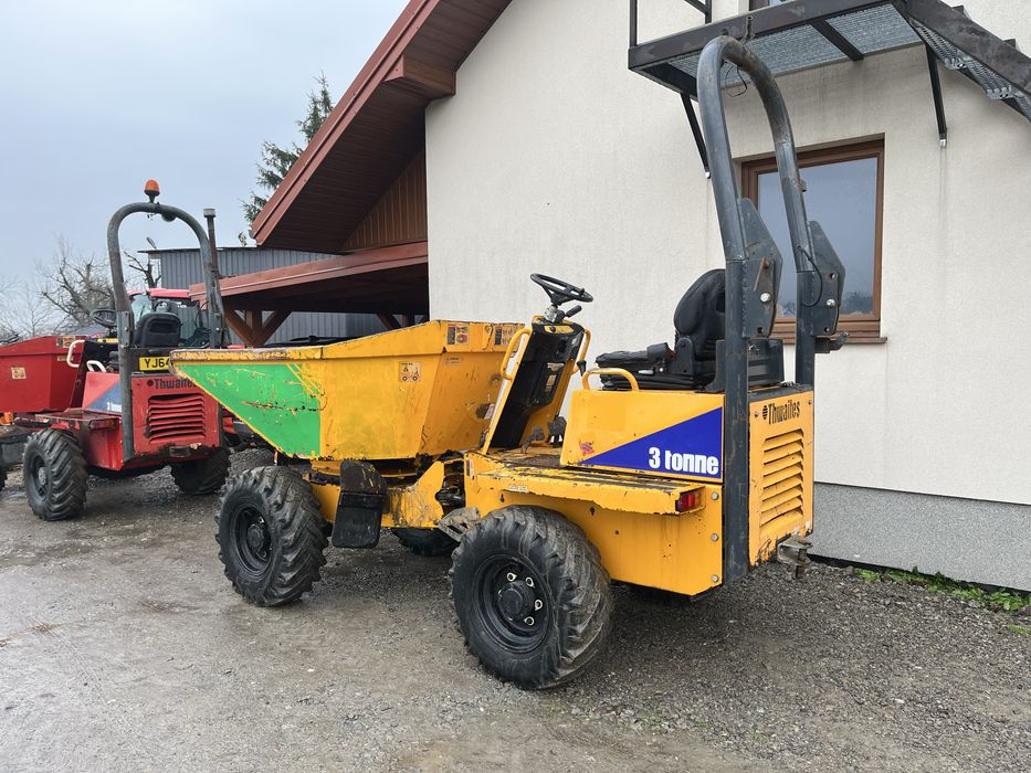 Thwaites 2014R 3T 4x4 obrot wozidlo budowlane 3 tonowe wozidło obrotowe terex