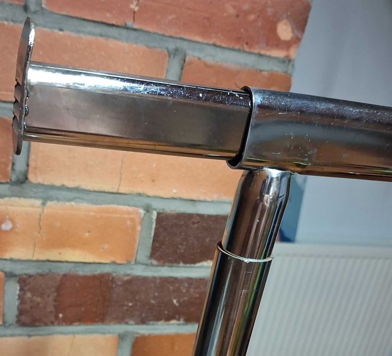 Stojak na ubrania duży 2 sztuki stojący