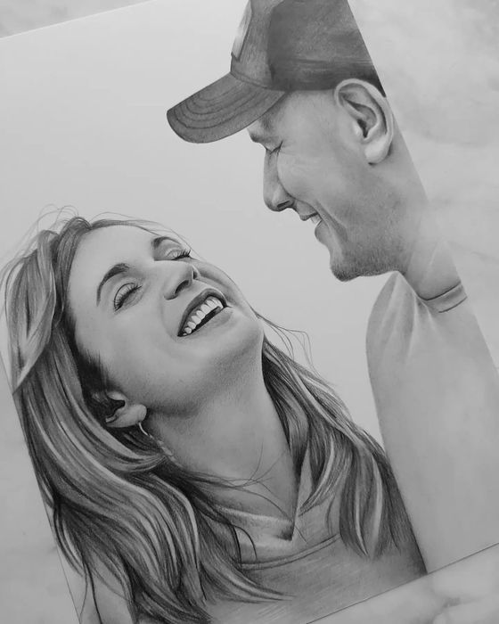 Портрет, портрет олівцем, портрет по фото, портрет карандашом