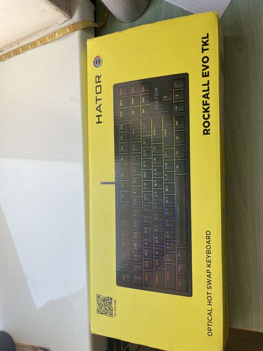 Клавіатура Hator Rockfall EVO TKL