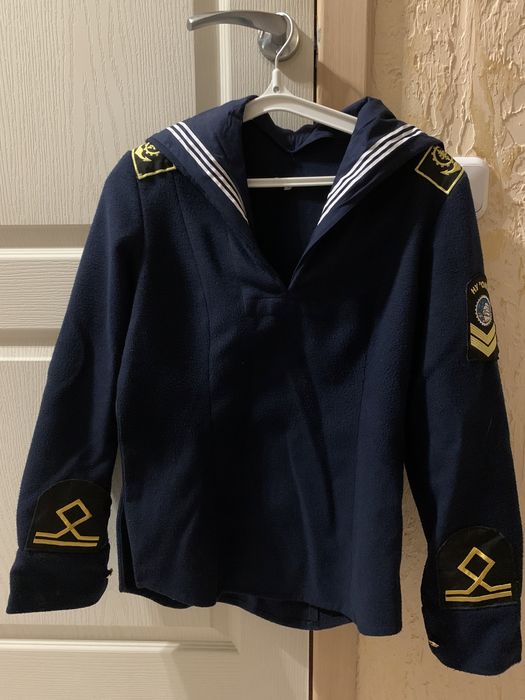 Форма морская НУ «ОМА» фуражки, роба, тельняшка, парадная, ушанка