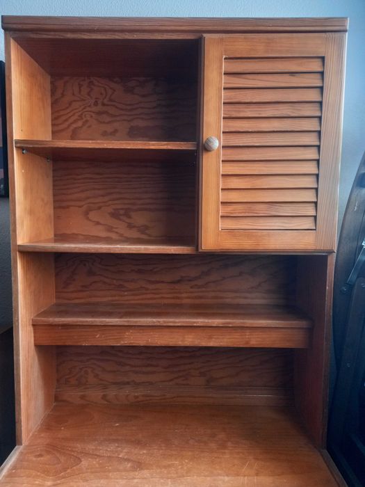 Estante secretária em pinho maciça