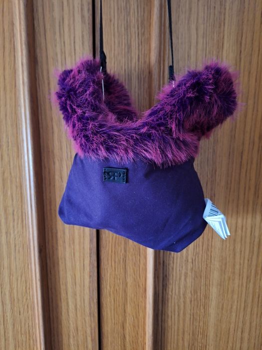 Mala com Pêlo Roxo e Rosa Parfois