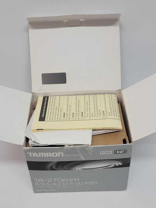 Objetiva Tamron 18-270 Nikon lente