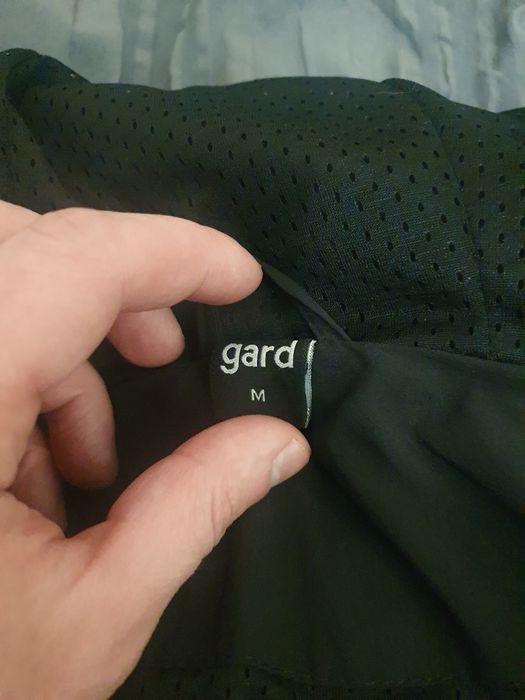 Вітровка чоловіча Gard як нова з капюшоном Розмір M — Демісезонна куртка сіро-зелена