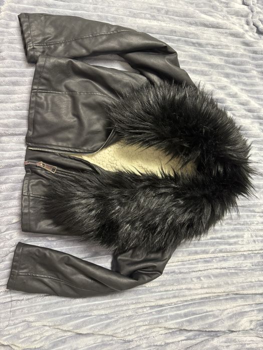 Дитяча шкіряна куртка