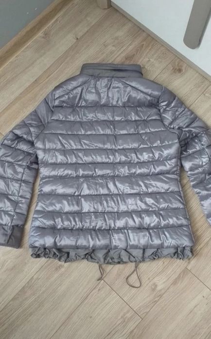 Kurtka srebrna pikowana