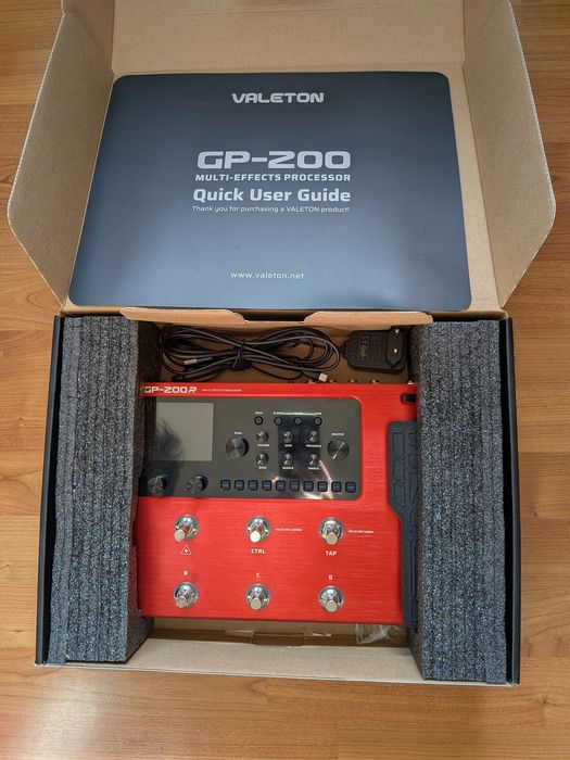 Valeton GP-200 vermelha