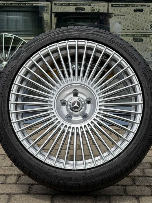Nowe Koła Mercedes 20" cali klasa S w223 srebrne wieloramienne