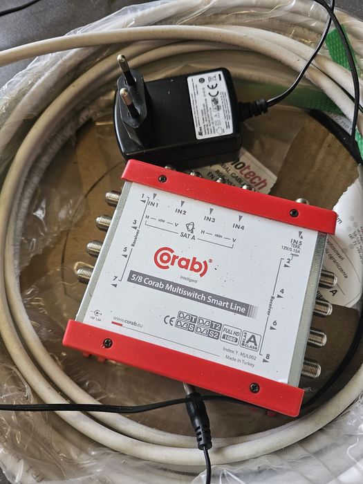 Antena satelitarna 80cm Multiswitch Corab