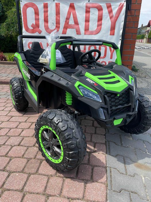 Auto Na Akumulator EVA 4x 200 Wat 2 - osobowe Samochód dla 2 dzieci