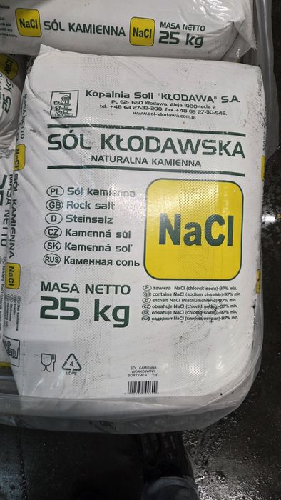 Sól kamienna min 97% Kłodawa N1