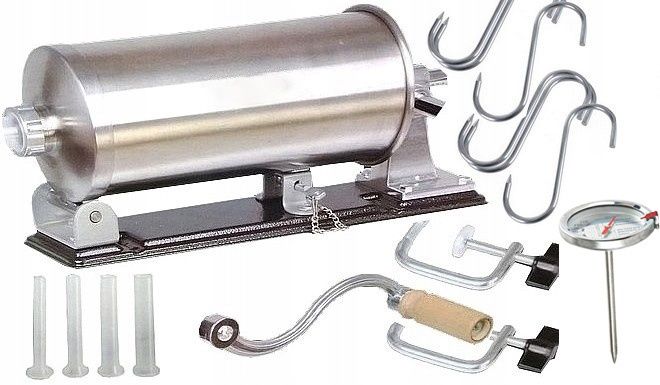 nadziewarka do kiełbas 6 haków + termometr na 5kg.