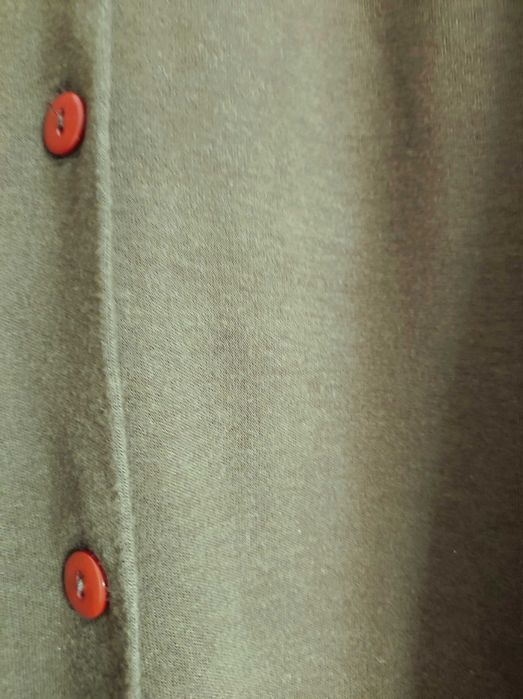 Bluza kardigan ciemny khaki Papaya xxl