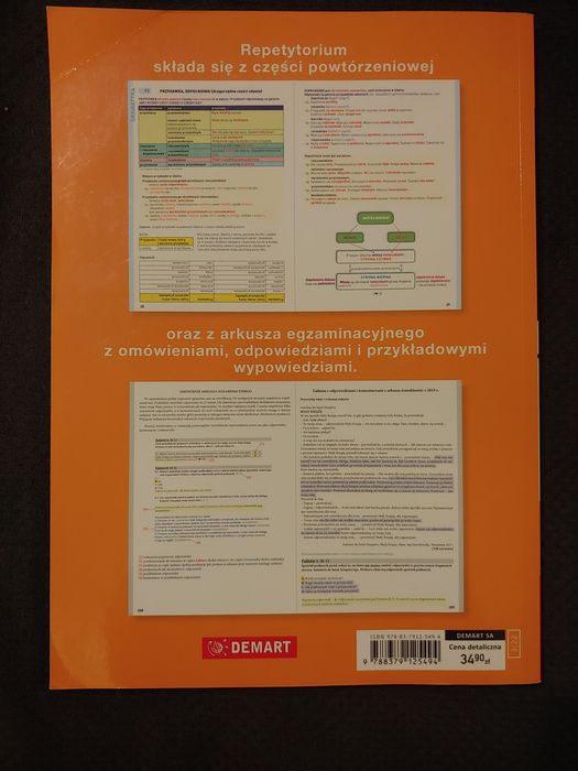 Repetytorium matematyka język polski, egzamin ósmoklasisty