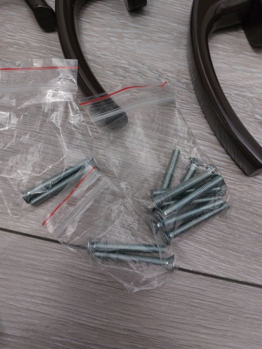 Klamki aluminiowe okienne kolor brąz