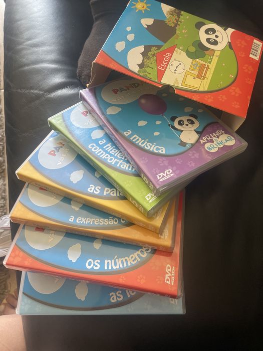 Coleção de DVD’s Panda