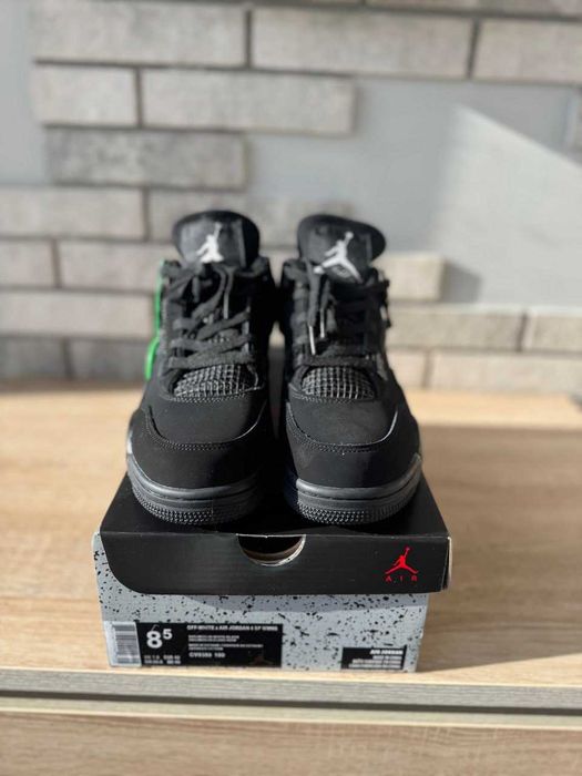 Jordan 4 Retro Black Cat кросівки 36 - 45