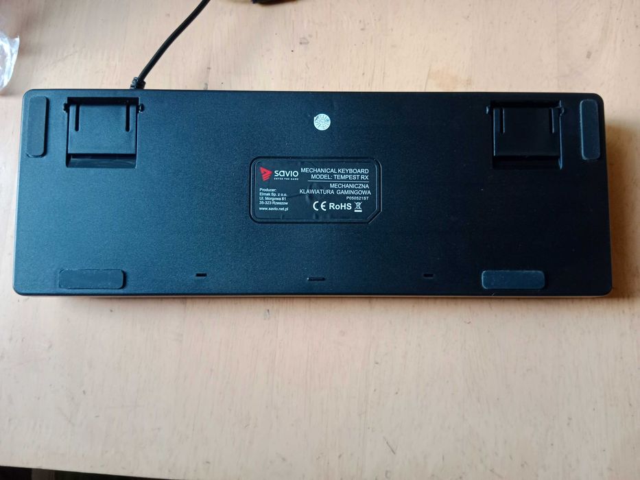 Klawiatura Mechaniczna Savio Tempest RX