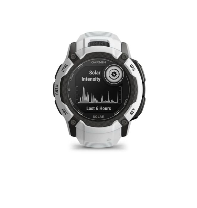 Смарт-годинник Garmin Instinct 2X Solar 50мм білий