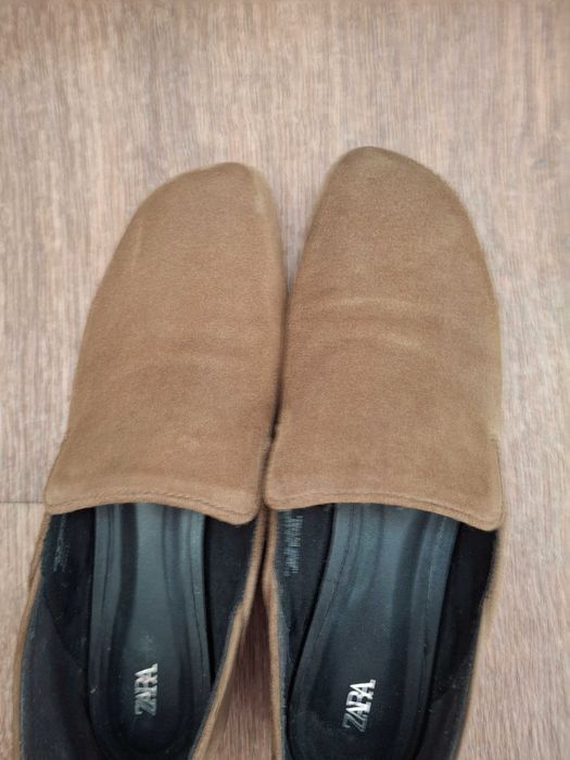 Замшеві балетки Zara, в ідеальному  стані