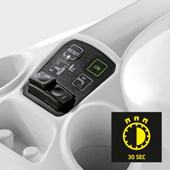 Паровой очиститель KÄRCHER SC 3 EASYFIX 1900 Вт (нагрев за 30 сек)