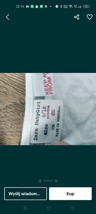 Paczka lato koszulki T-shirty 74 Zara H&M Smyk