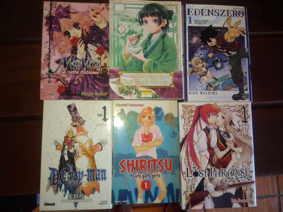 MANGA - francês e inglês